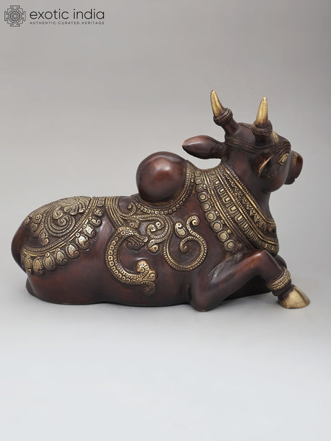 Nandi - Vahana of Lord Shiva | Brass Statue