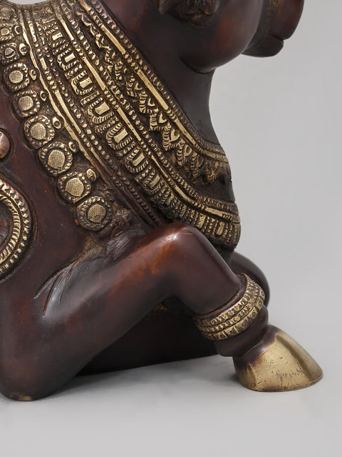 Nandi - Vahana of Lord Shiva | Brass Statue