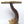 28" Designer Brass Fish Table with Floral Inlay Work