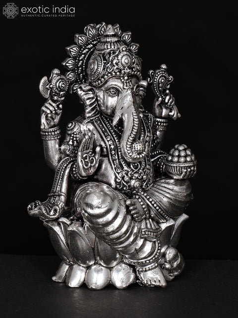 Small Superfine Ekadanta Ganesha Brass Statue