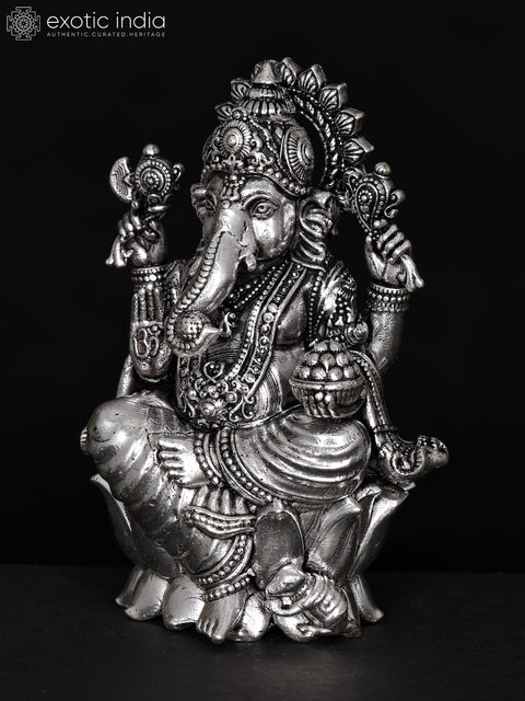 Small Superfine Ekadanta Ganesha Brass Statue