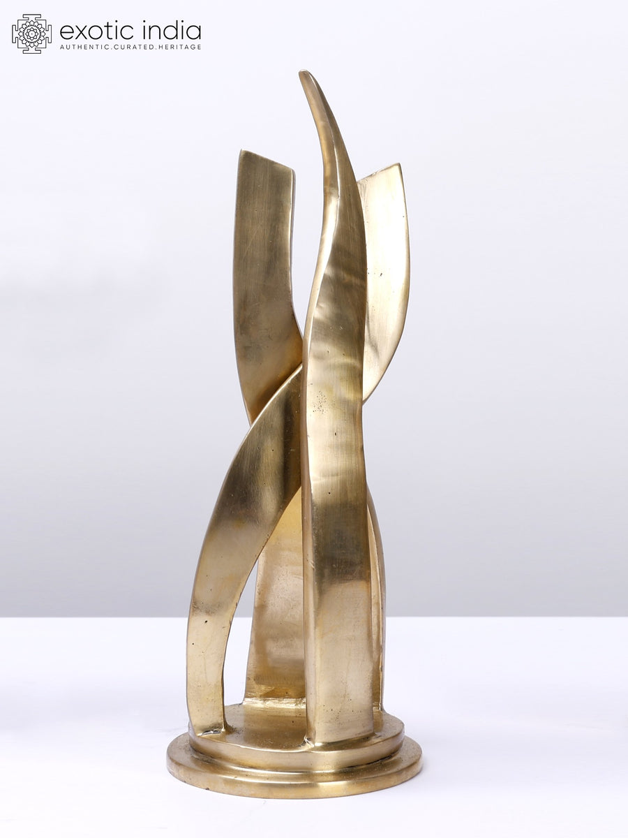 12" Brass Winner's Trophy Table Decor Statue