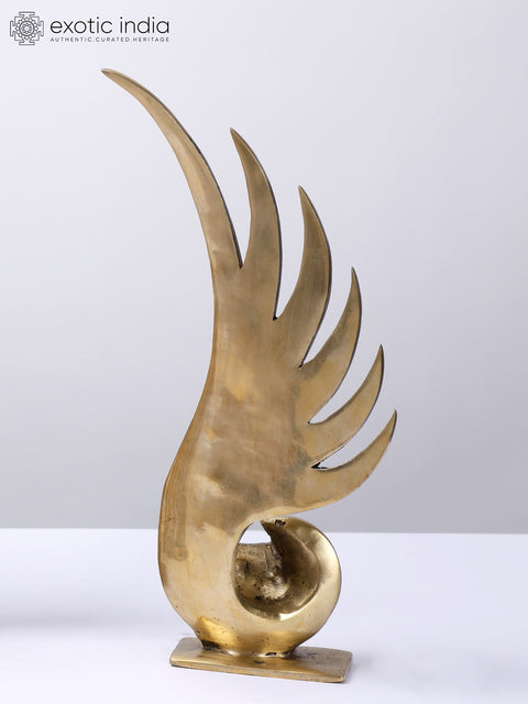 11" Stylish Brass Trophy | Table Deocr