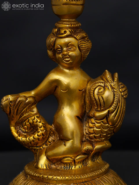 6" Angel Table Showpiece Candle Holder