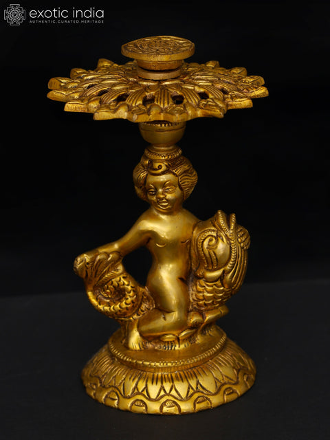 6" Angel Table Showpiece Candle Holder
