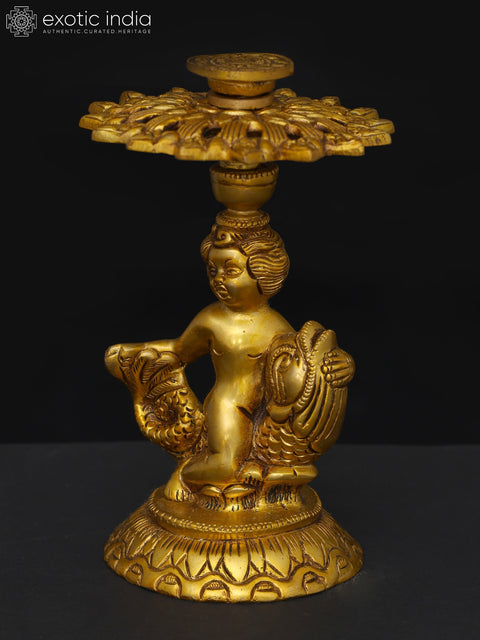 6" Angel Table Showpiece Candle Holder