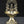 7" Superfine Goddess Lakshmi Diya (Lamp) in Brass with Kirtimukha Arch