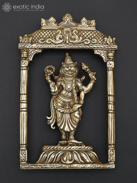 34" Brass Dashavatara of Lord Vishnu | Wall Hanging | Set of Ten