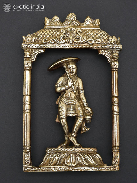 34" Brass Dashavatara of Lord Vishnu | Wall Hanging | Set of Ten
