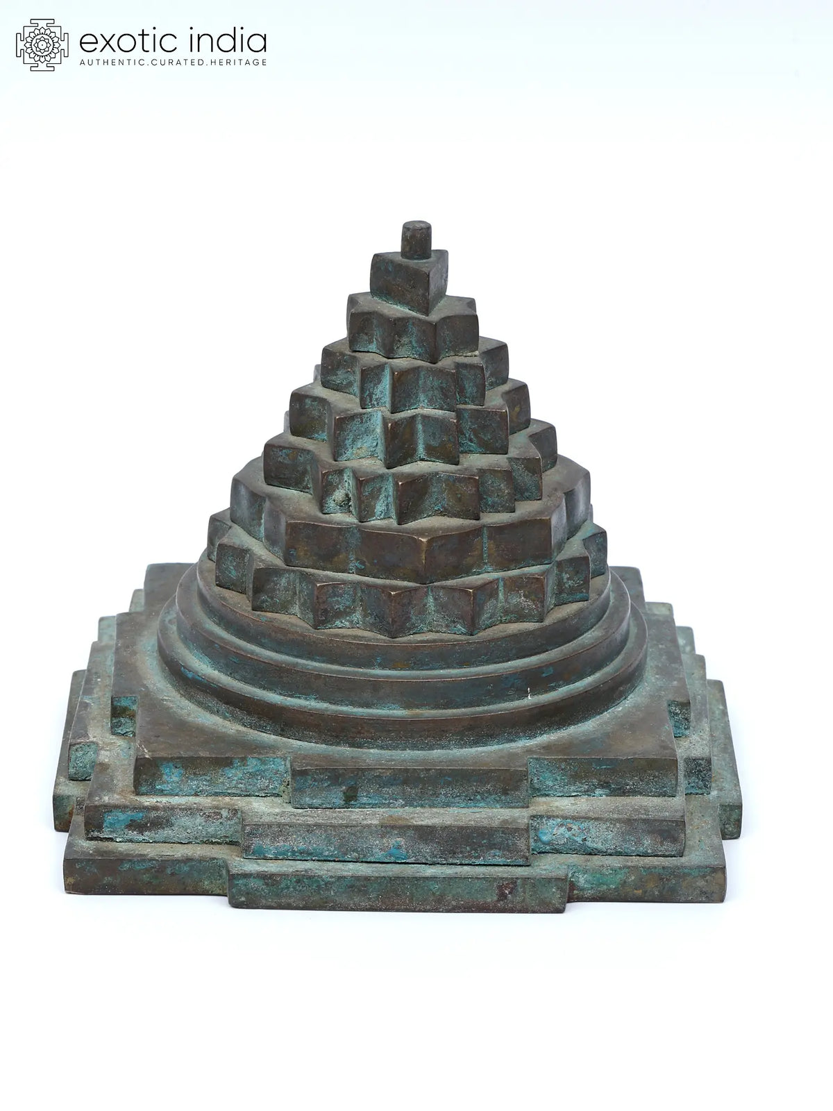 5" Brass Shri Yantra