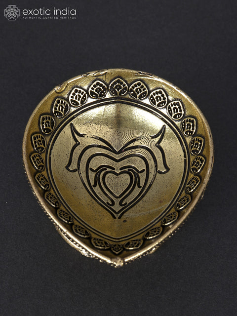 2" Superfine Designer Diya in Brass