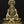 3" Small Superfine Lord Hanuman Meditating with Ram Naam Book | Brass Statue