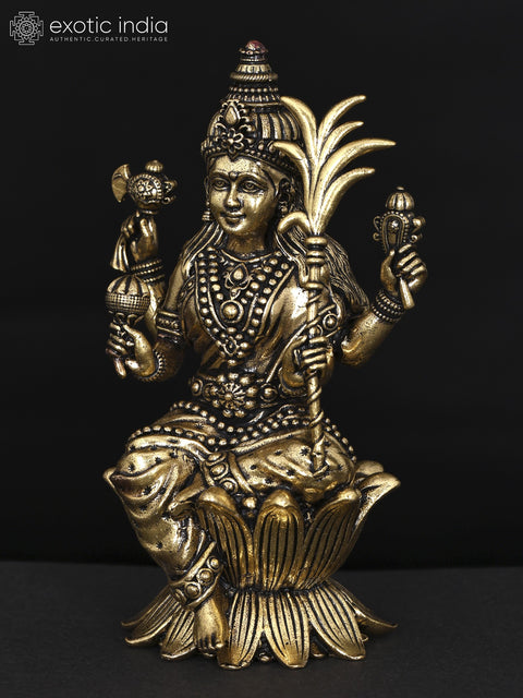 4" Small Superfine Goddess Rajarajeshvari | Brass Statue