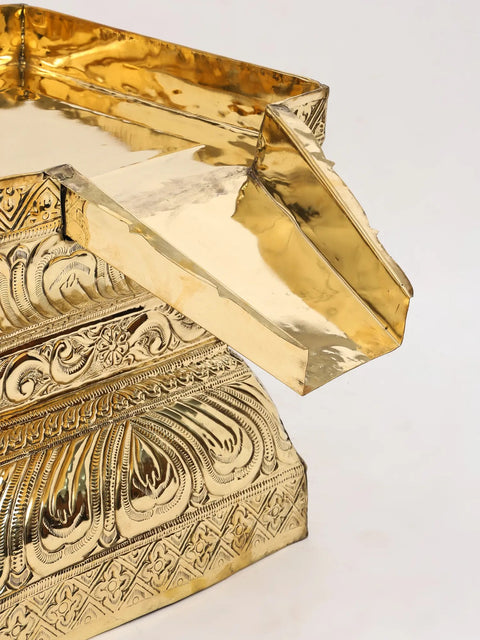 21" Abhishek Patra in Brass