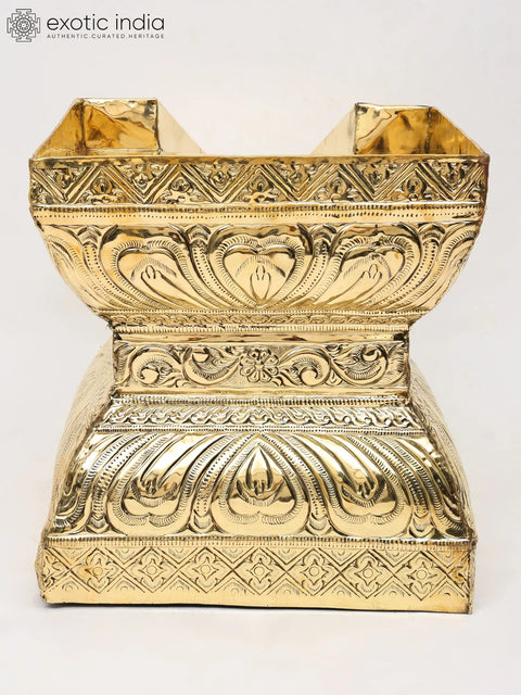 21" Abhishek Patra in Brass