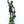 27" Brass Pirate Warrior Decor Showpiece With Lantern | Brass Statue