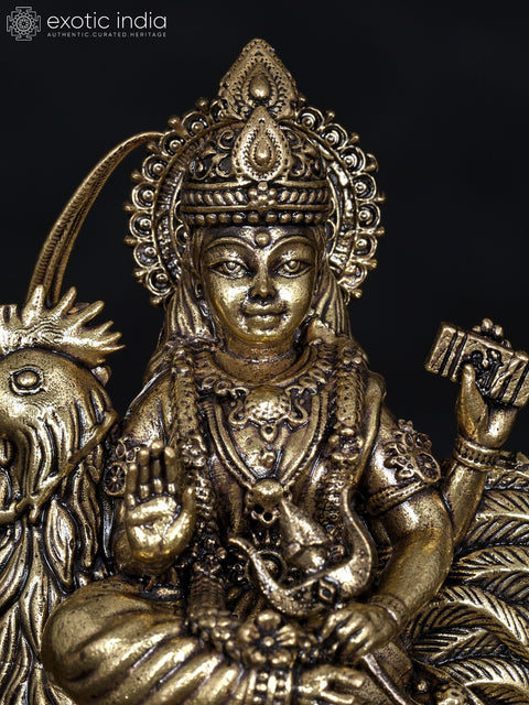 4" Small Superfine Bahuchara Mata | Brass Statue