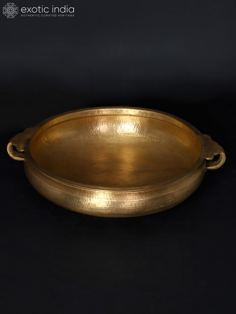34" Huge Brass Urli