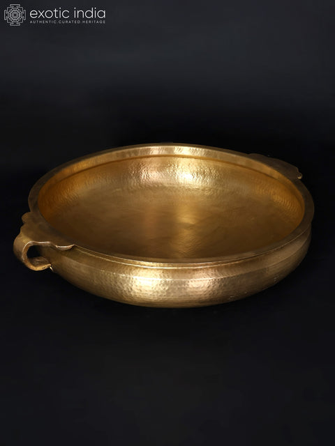34" Huge Brass Urli