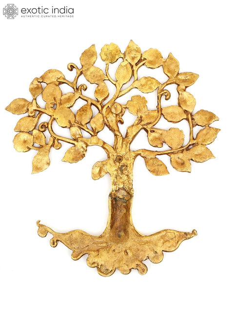 13" Brass Tree of Life | Wall Decor