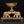 16" Brass Pair of Elephants Holding Urli | Decorative Showpiece