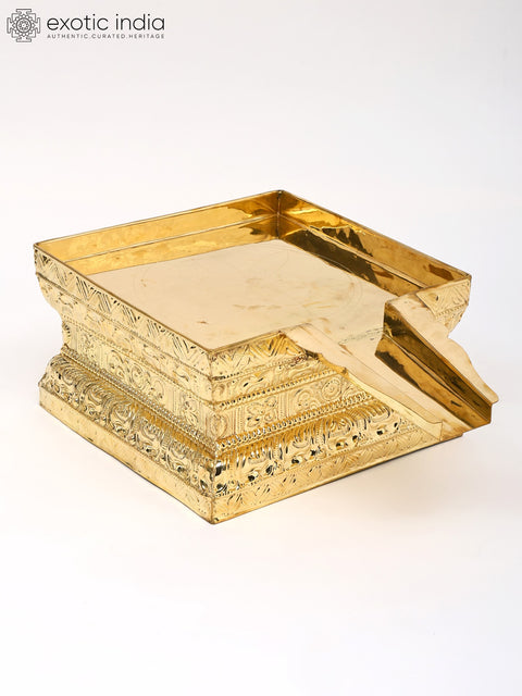 Brass Abhishek Patra | Available in Different Sizes