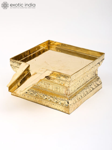 Brass Abhishek Patra | Available in Different Sizes