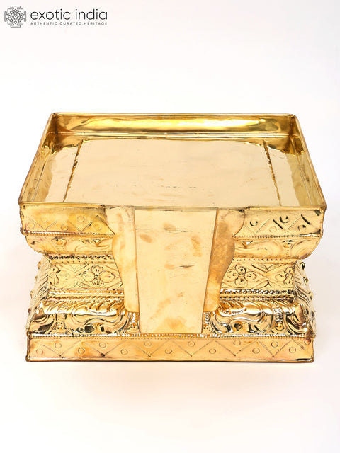 16" Brass Abhishek Patra