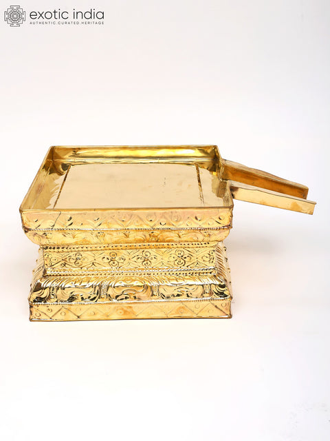 16" Brass Abhishek Patra