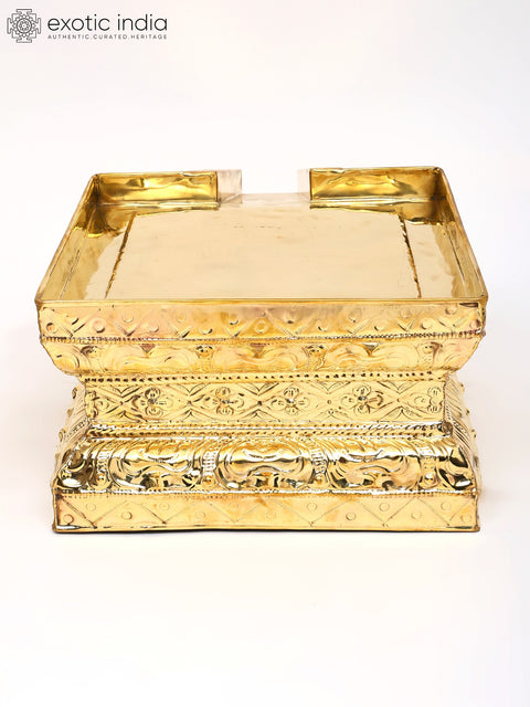 16" Brass Abhishek Patra
