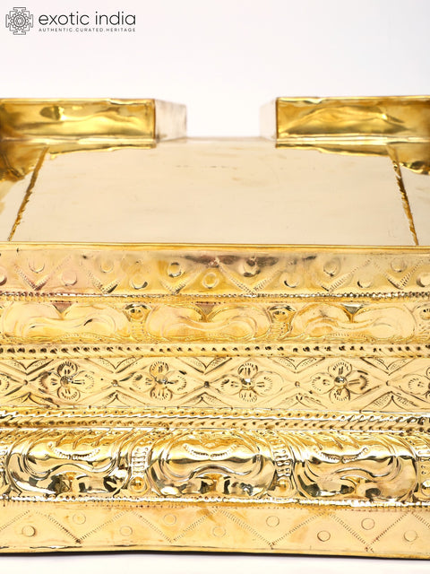 16" Brass Abhishek Patra