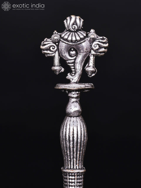 Superfine Conch Bell in Brass with Silver Plating