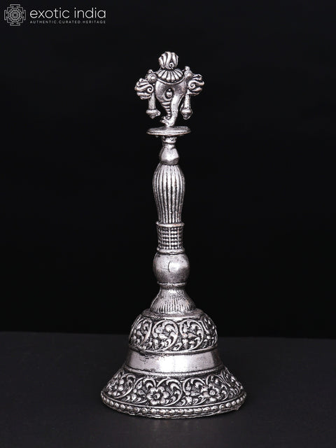 Superfine Conch Bell in Brass with Silver Plating