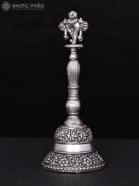 Superfine Conch Bell in Brass with Silver Plating