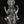 2" Small Superfine Blessing Goddess Lakshmi | Silver Plated Brass Statue