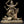 4" Small Superfine Goddess Kali Standing on Lord Shiva | Brass Statue