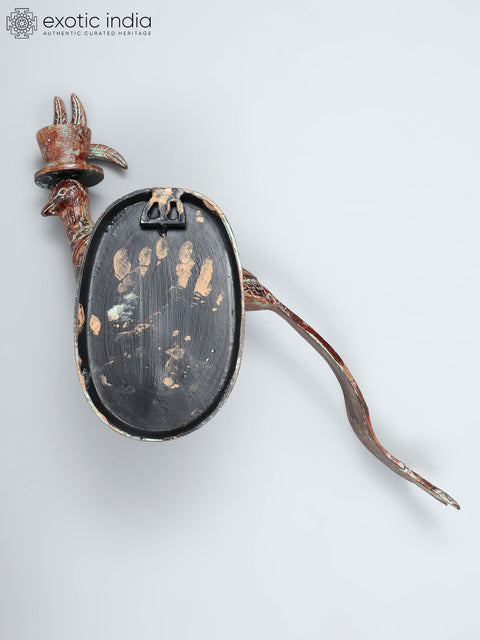 22" Emerson Brass Bird Wall Mount | Home Decor