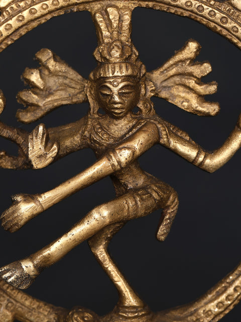 3" Small Nataraja (Dancing Lord Shiva) | Brass Statue