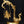 9" Lord Ganesha on Peacock Swing | Brass Statue
