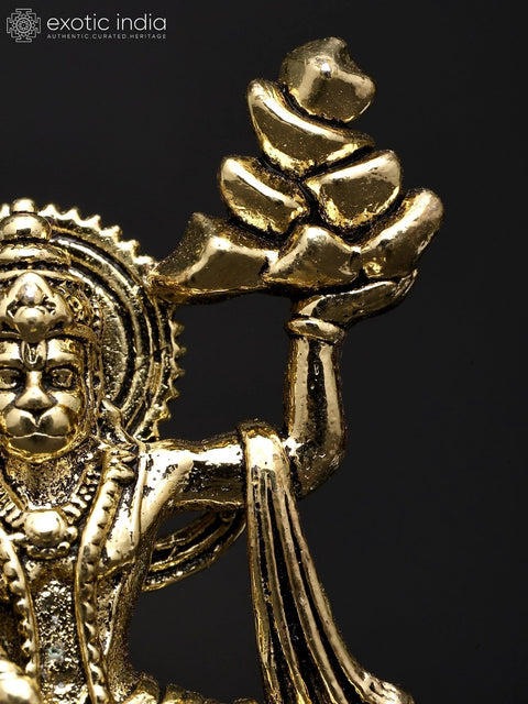 2" Small Sanjivani Hanuman | Brass Statue
