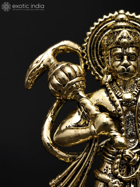 2" Small Sanjivani Hanuman | Brass Statue