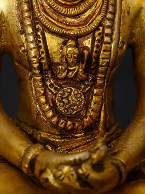 5" Small Lord Hanuman in Dhyan Mudra