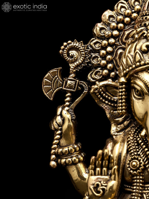 Small Superfine Blessing Lord Ganesha | Brass Statue