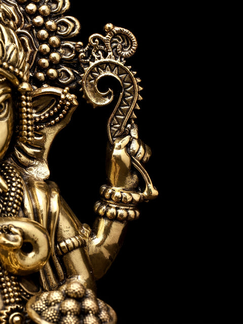 Small Superfine Blessing Lord Ganesha | Brass Statue