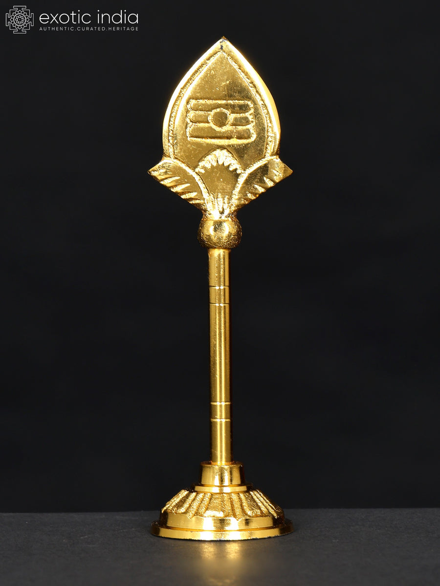 4" Small Brass Karttikeya Murugan Vel Statue
