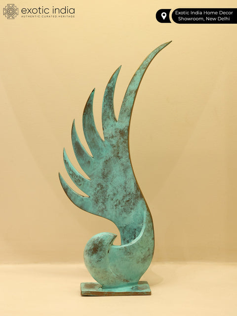 11" Stylish Brass Trophy | Table Decor