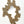41" Designer Brass Mirror | Wall Hanging