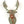 20" Brass Moose Head | Wall Hanging | Home Decor