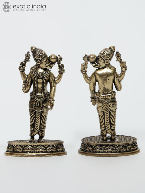 2" Small Superfine Dashavatara Set | Set of 10 Statues