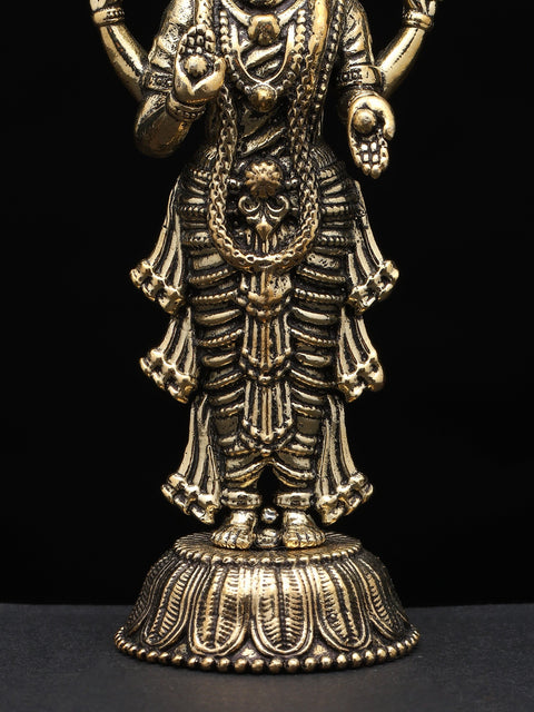 3" Small Superfine Vasavi Kanyaka Parameshvari Devi Brass Idol